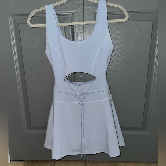 LSpace Light Blue Cutout Dress - Picture 2 of 5